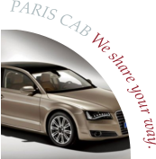 PARIS CAB We share your way.