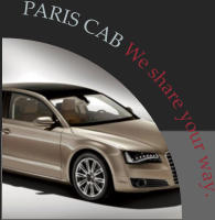 PARIS CAB We share your way.